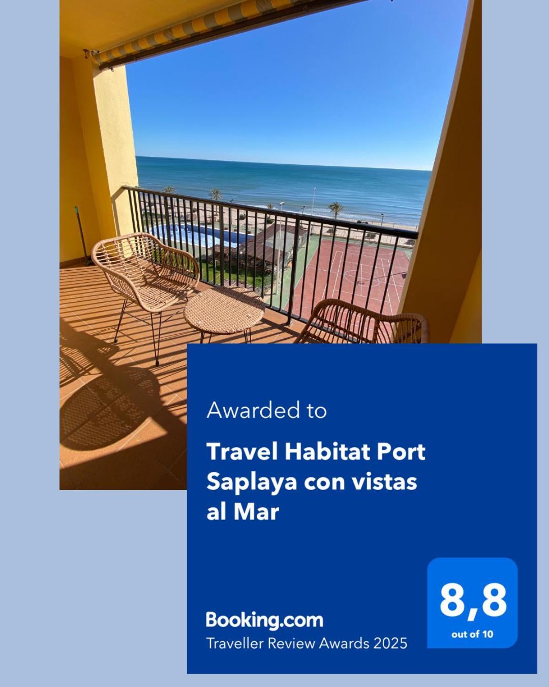 Apartamento Travel Habitat Port Saplaya Con Vistas Al Mar Exterior foto